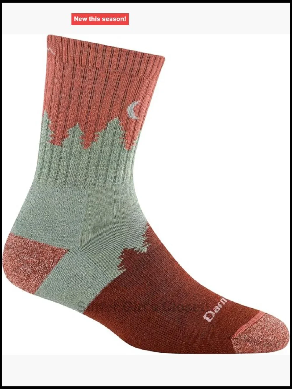 Midweight Merino Wool Hiking Socks, Cushion Crew, Lifetime Guarantee